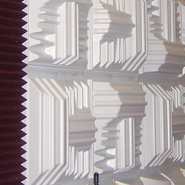 LENRD, paneles de absorción acústica, trampa para graves, 8 unidades, color  borgoña, Carbón