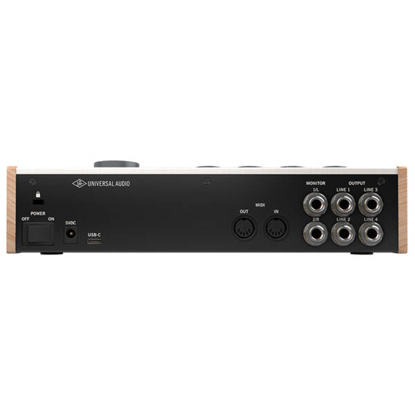 Universal Audio Volt 476P, conexiones traseras