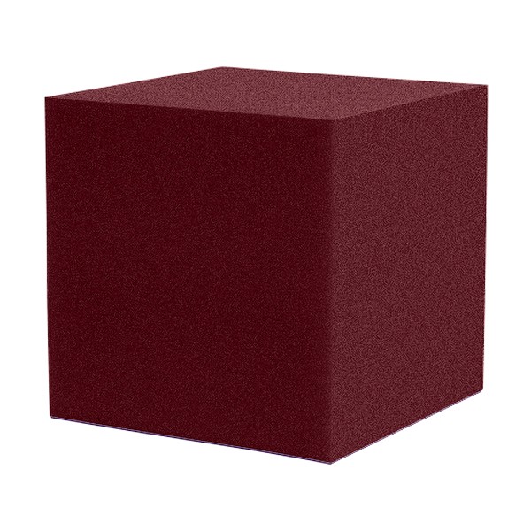 Auralex Cornerfill Cubes Burgundy son unas trampas de graves diseñadas para reducir el exceso de frecuencias bajas en todo tipo de salas, ofreciendo una solución ideal para cubrir aquellos espacios donde no caben Auralex LENRD o DST-LENRD