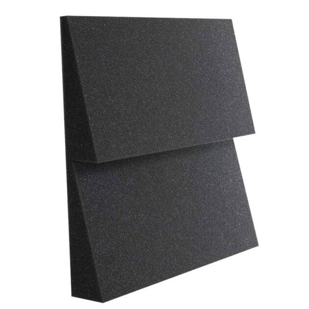 Auralex Studiofoam DST-112, paneles absorbentes de sonido, 5 cm de grosor, ideales para acondicionamiento acústico de salas pequeñas. Caja de 24 paneles.