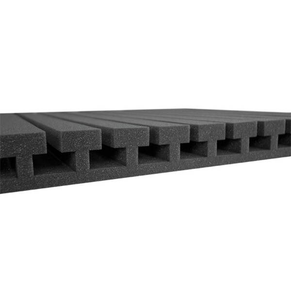 Auralex Studiofoam T, paneles absorbentes de 5 cm de grosor, ideales para el acondicionamiento acústico de todo tipo de salas salas. Caja de 12 paneles.