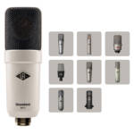 Universal Audio SC-1 Standard Condenser Microphone con modelado Hemisphere es un micrófono de condensador de diafragma grande diseñado para uso en estudio.