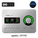 La interfaz de audio Universal Audio Apollo Solo Heritage Edition es un sistema ideal para llevar a cabo tareas de grabación, edición y producción de audio con una alta calidad de sonido