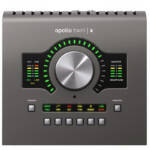 Universal Audio Apollo Twin X USB DUO Heritage Edition es una interfaz de audio de sobremesa de 10 x 6 USB 3, con procesamiento UAD DUO Core para sistemas Windows.