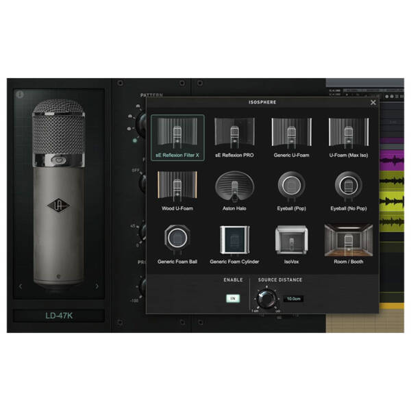 Universal Audio Sphere DLX es un micrófono que emula 38 modelos legendarios. Equipado con cápsula dual para grabaciones estéreo, diafragma de oro para un sonido limpio y reducción de ruido de sala