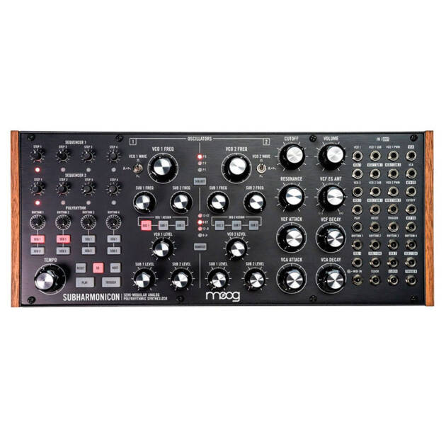 Moog Subharmonicon es un sintetizador analógico polirrítmico semimodular