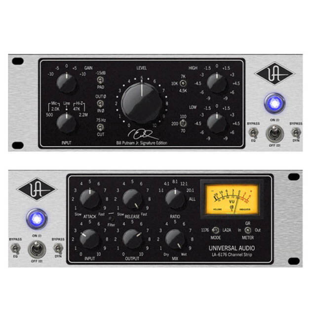 UA LA-6176 Signature Channel Strip, plugin de emulación que combina el preamplificador 610, el compresor 1176 y el LA-2A