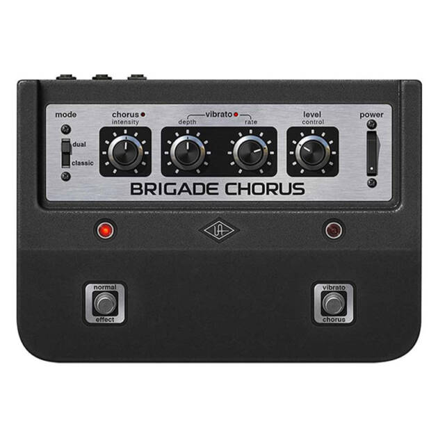 Universal Audio Brigade Chorus es un plug-in de emulación del legendario pedal BOSS CE-1 Chorus Ensemble que te permite añadir el movimiento analógico y el vibrato de los años 70 a cualquier sonido.