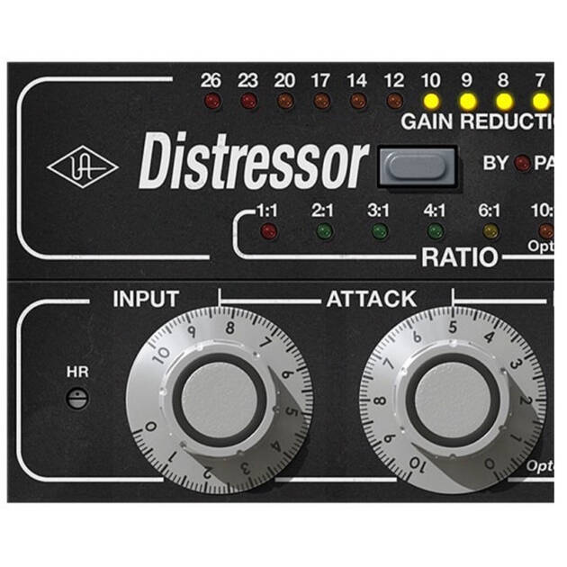 Universal Audio Empirical Labs EL8 Distressor Compressor es una emulación de este compresor esencial para estudios, ofreciendo versatilidad y color, con una amplia gama de ratios de compresión y modos de saturación.