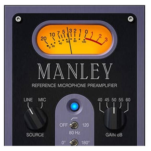 Universal Audio Manley Tube Preamp es un plug-in de emulación que captura la esencia de un preamplificador Manley, modelando cada etapa de su circuito