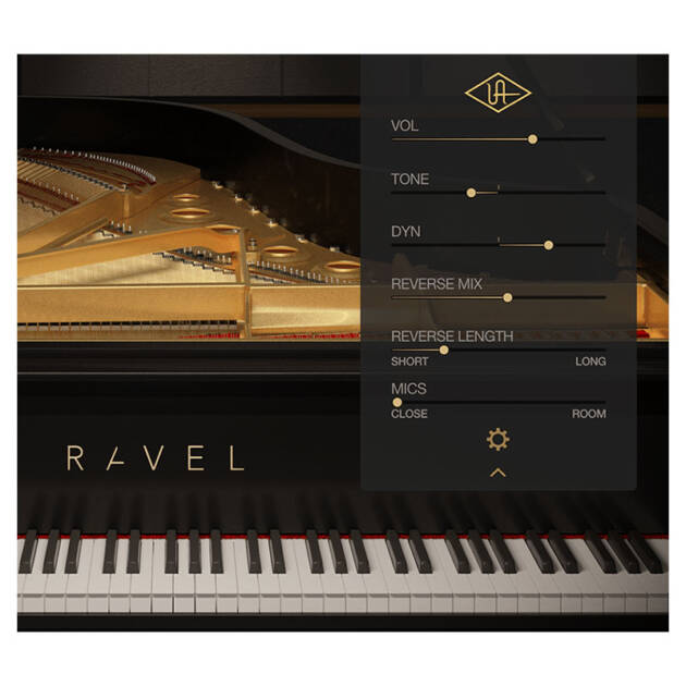 Universal Audio Ravel es un plug-in que ofrece una emulación realista del piano de concierto Steinway Model B