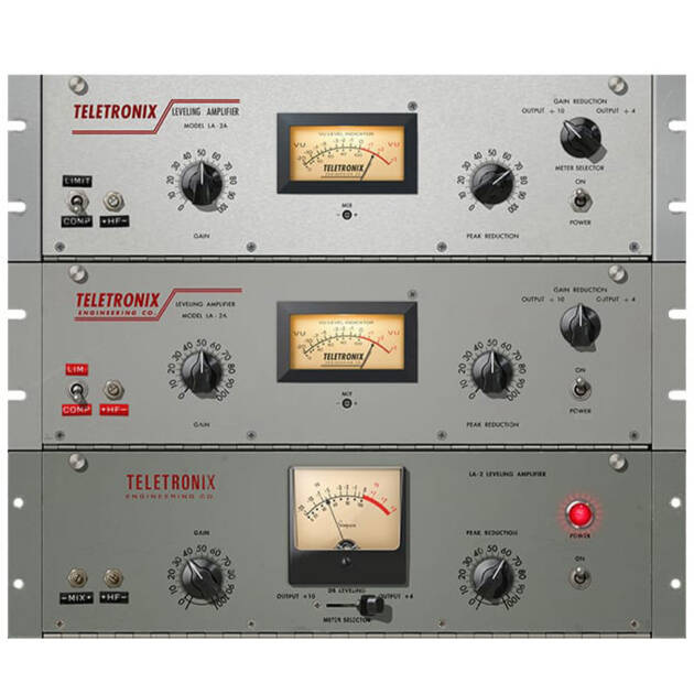 Universal Audio Teletronix LA-2A Leveler Collection es un plug-in que emula con precisión la suave compresión óptica del icónico compresor LA-2A