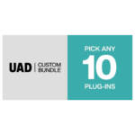 Universal Audio UAD Custom 10 Bundle es un paquete de plug-ins UAD con 10 plug-ins seleccionables,