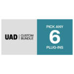 Universal Audio UAD Custom 6 Bundle es un paquete de plug-ins UAD con 6 plug-ins seleccionables,