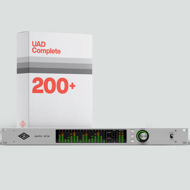 Universal Audio Apollo x16D with UAD Complete