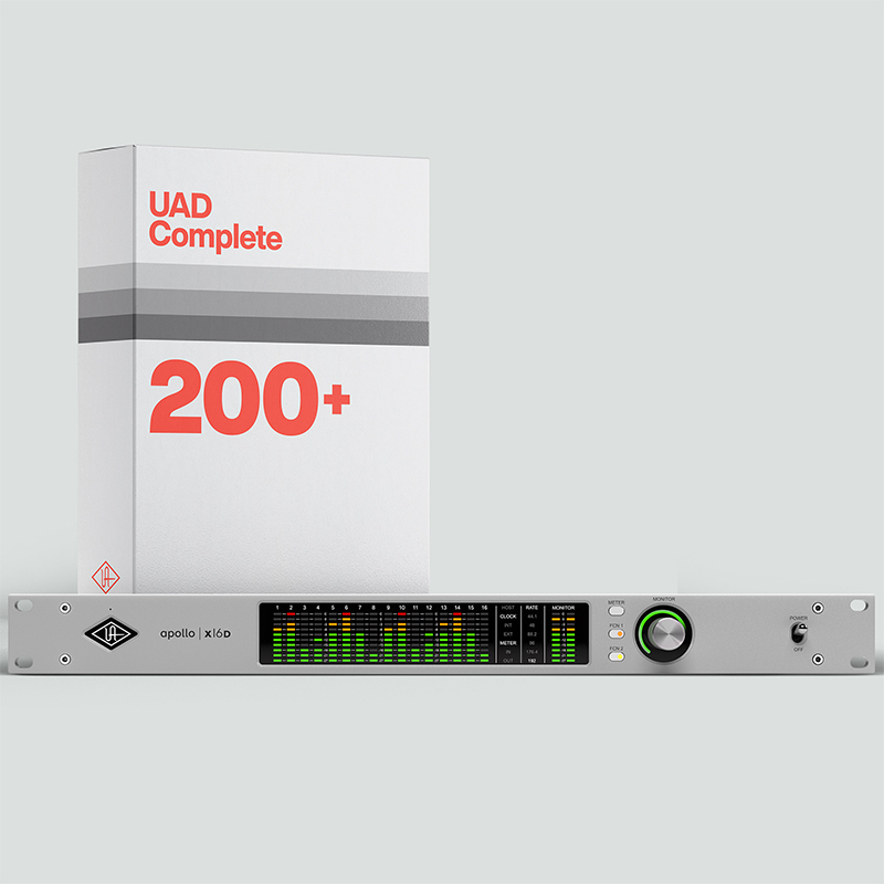 Universal Audio Apollo x16D with UAD Complete