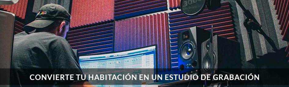 Te enseñamos a transformar una habitación de casa en un estudio de producción y grabación de sonido