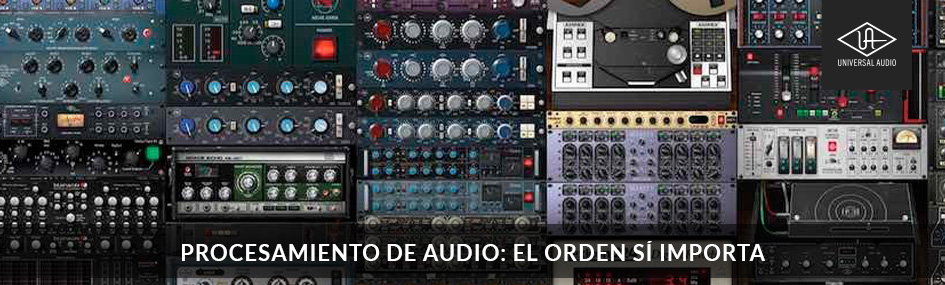 Explicamos por qué es importante tener claro el orden del hardware o software que procese nuestro audio.