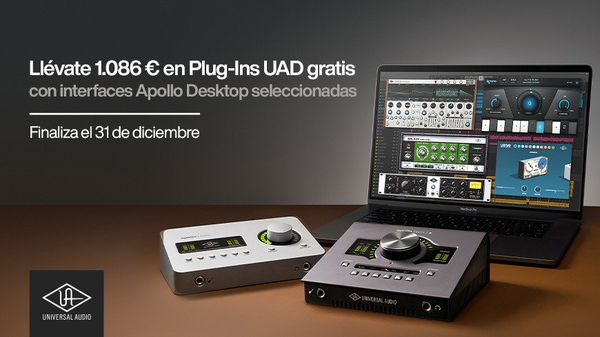 Apollo Power Plug-In Promo: Plug-ins UAD gratis con interfaces Apollo seleccionadas