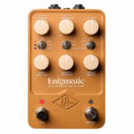 Universal Audio UAFX Enigmatic ´82 Overdriver Special Amp, pedal overdrive de emulación de amplificadores y pantallas, 9 combinaciones, aplicación UAFX.