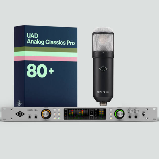 Universal Audio Apollo x6 Gen 2 with UAD Analog Classics Pro