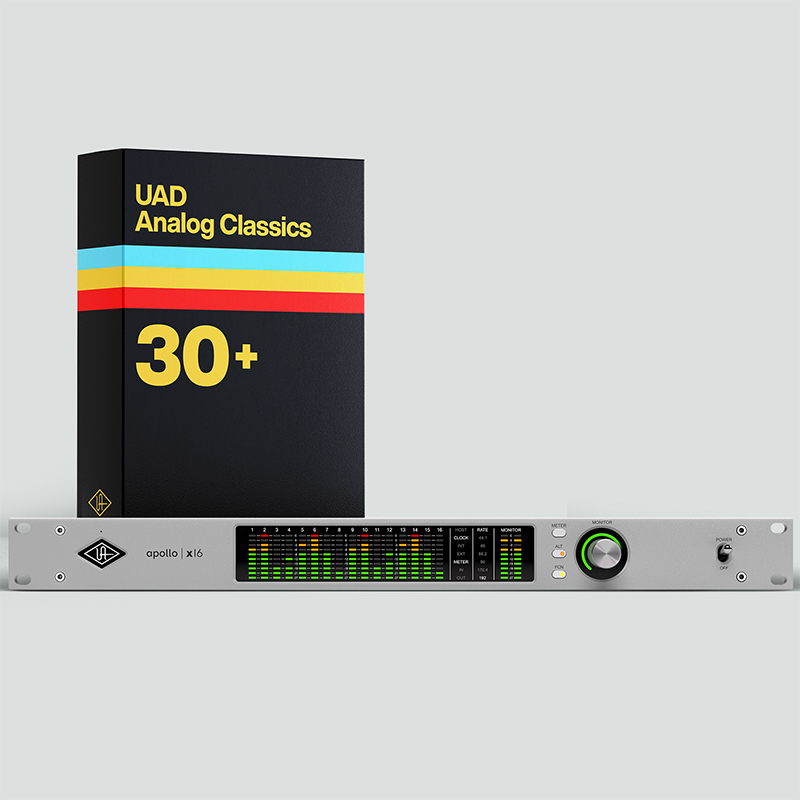 Universal Audio Apollo x16 Gen 2 with UAD Analog Classics