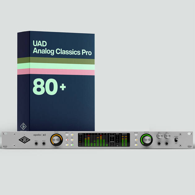 Universal Audio Apollo x8 Gen 2 with UAD Analog Classics Pro