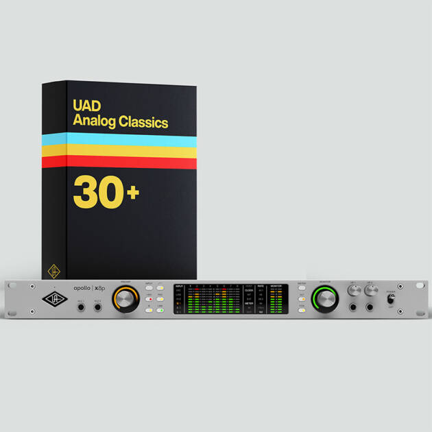 Universal Audio Apollo x8p Gen 2 with UAD Analog Classics