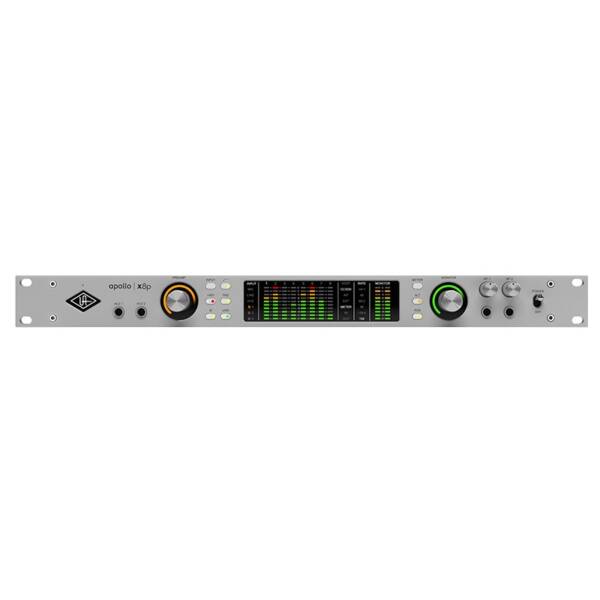 Universal Audio Apollo x8p Gen 2 es una interfaz de audio Thunderbolt 16 x 22 en formato rack, con ocho preamplificadores de micrófono Unison, conversión de audio de élite Apollo X Gen 2, Auto-Gain, Apollo Monitor Correction, sonido envolvente hasta 7.1 con Bass Management, procesamiento de plug-ins HEXA core DSP y paquete de software premium para Mac o Windows.