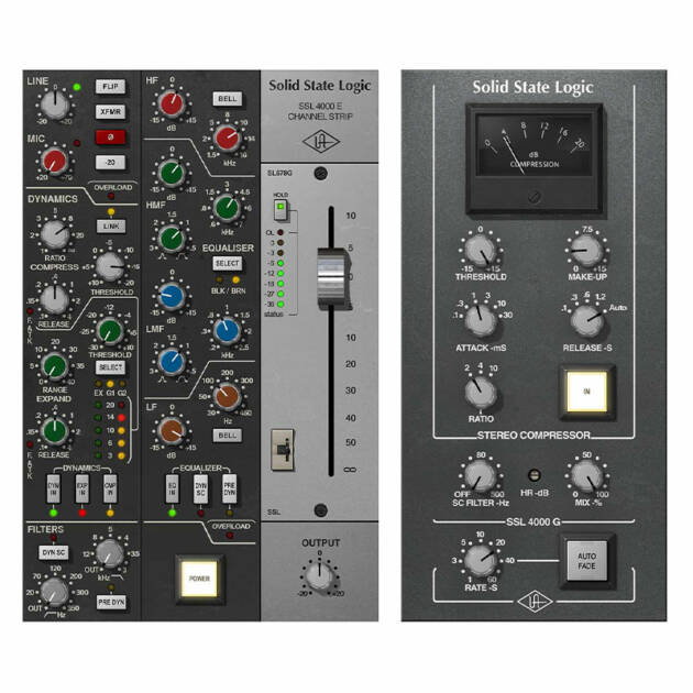 Universal Audio SSL 4000 Series Paquete de plug-ins de consola