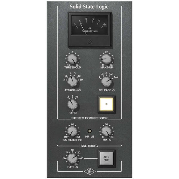 Universal Audio SSL 4000 G Bus Compressor - Mas Acoustics