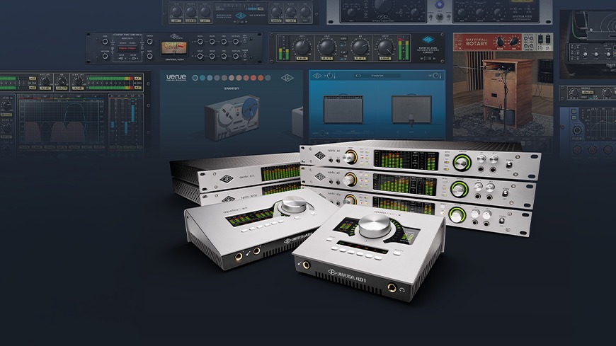 Llévate hasta 2.990 € en plug-ins UAD gratis con las interfaces de audio Apollo X Gen 2