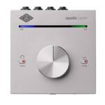 Apollo e2m es un amplificador estéreo para auriculares e interfaz de línea para audio en red Dante que te permite expandir tu equipo de audio en red con E/S y control de monitorización.