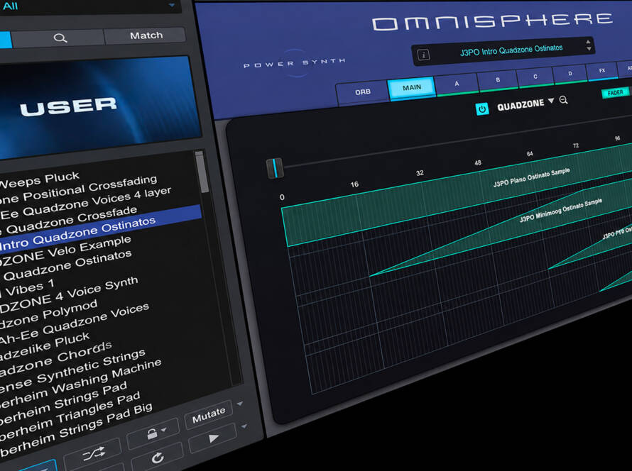 Julian «J3PO» Pollack explora en profundidad Quadzone, la exclusiva función de Omnisphere 3, mostrando nuevas técnicas de síntesis para crear sonidos expresivos de forma inmediata.