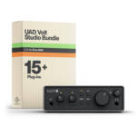 Universal Audio Volt 1 Gen 2 es una interfaz de audio USB de 2 entradas y 2 salidas, con conversión de 32 bits/192 kHz, previo Tone Shaping y entrada Hi-Z para grabar voces e instrumentos simultáneamente
