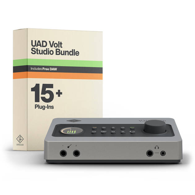 Universal Audio Volt 2 Max es una interfaz de audio USB de sobremesa con 10 entradas y 4 salidas, conversión de 32 bits/192 kHz, dos previos Tone Shaping y compresión Max.