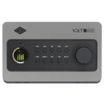 Universal Audio Volt 2 Max es una interfaz de audio USB de sobremesa con 10 entradas y 4 salidas, conversión de 32 bits/192 kHz, dos previos Tone Shaping y compresión Max.