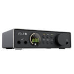Universal Audio Volt 4 Gen 2 es una interfaz de audio USB de 12 entradas y 6 salidas, con conversión de 32 bits/192 kHz, dos previos Tone Shaping, entradas Hi-Z y expansión óptica ADAT o S/PDIF.