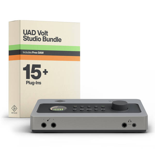 Universal Audio Volt 4P Max es una interfaz de audio USB de sobremesa con 12 entradas y 6 salidas, conversión de 32 bits y hasta 192 kHz.