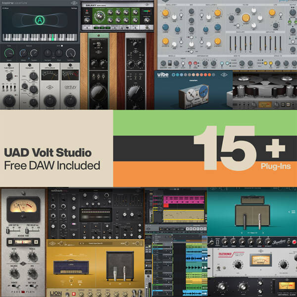 Universal Audio Volt 4P Max - Plugins